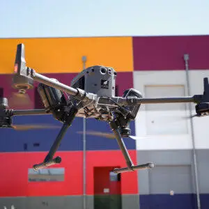 Sistema EUROSAFE C5 instalado en DJI Matrice 350